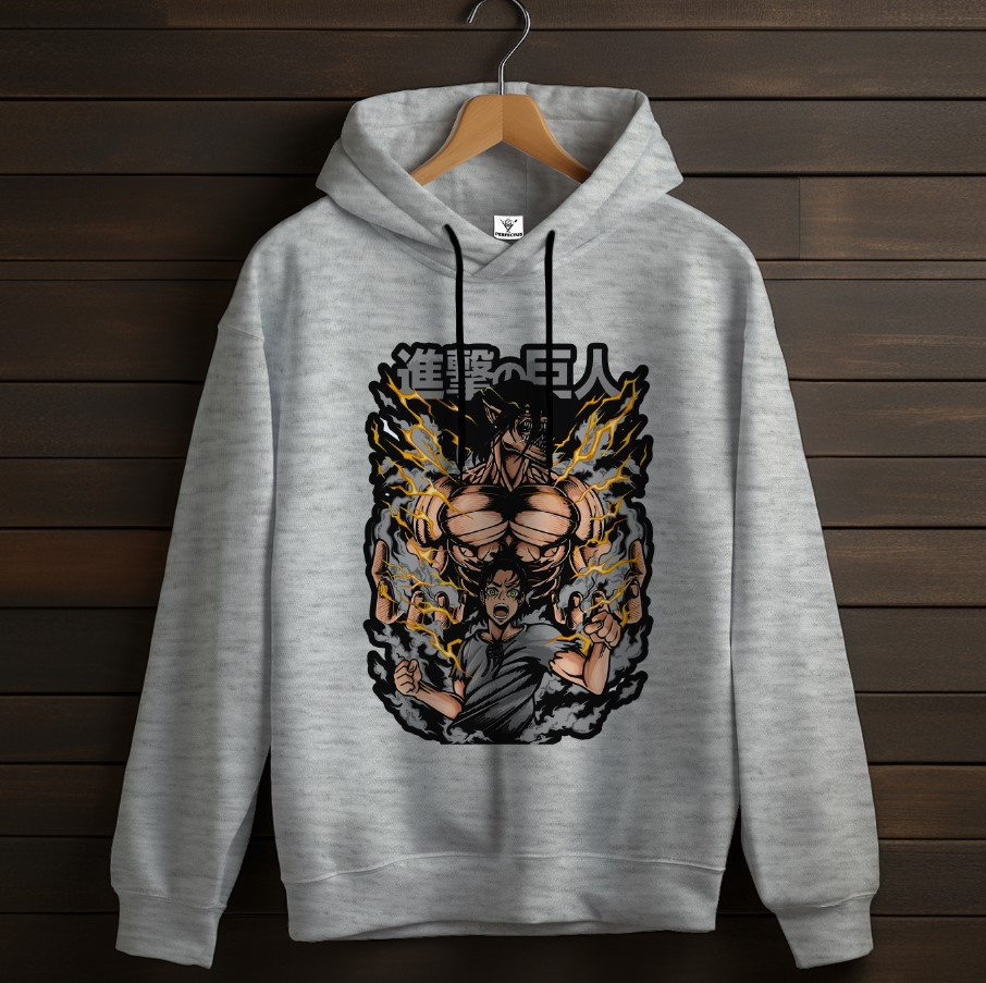 Толстівка Attack on Titan аніме вайб Anime манга 7 худі оверсайз унісекс ВСІ розміри Преміум тканина