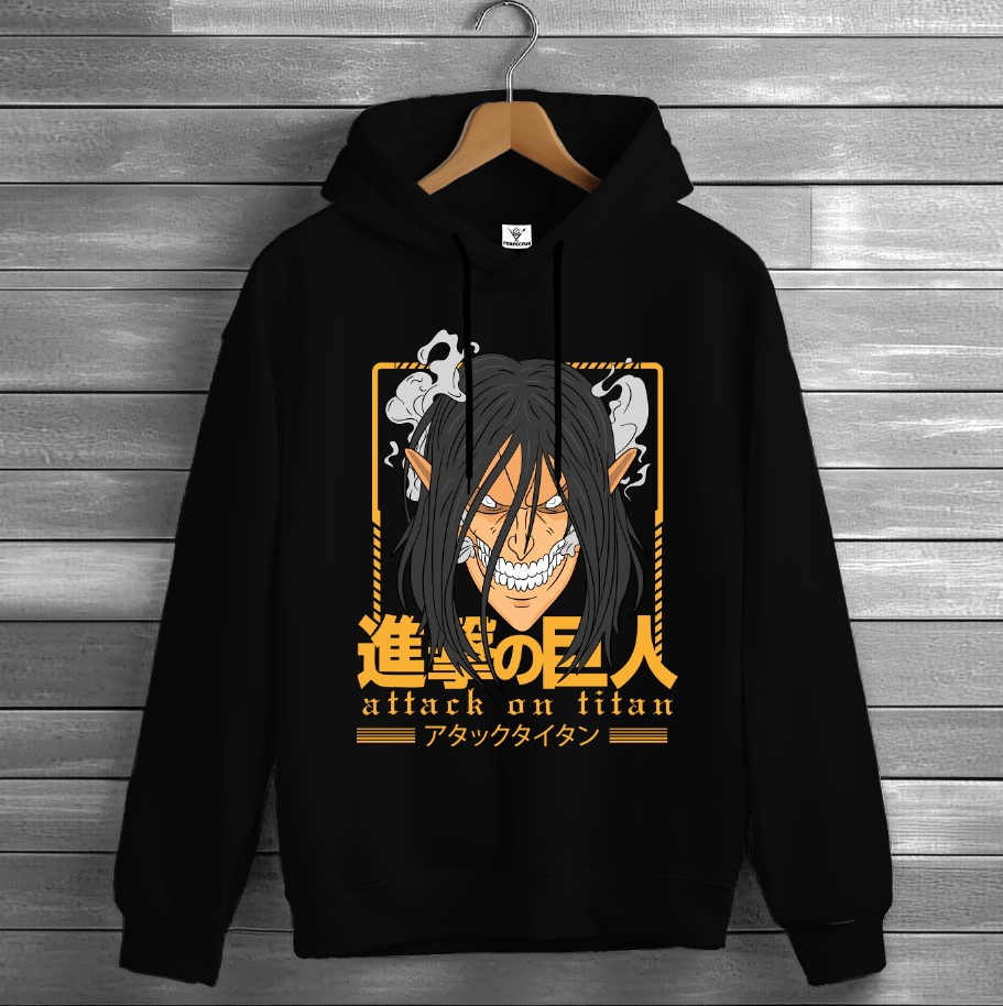Толстівка Attack on Titan аніме вайб Anime манга 4 худі оверсайз унісекс ВСІ розміри Преміум тканина