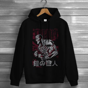 Толстівка Attack on Titan аніме вайб Anime худі оверсайз унісекс ВСІ розміри Преміум тканина