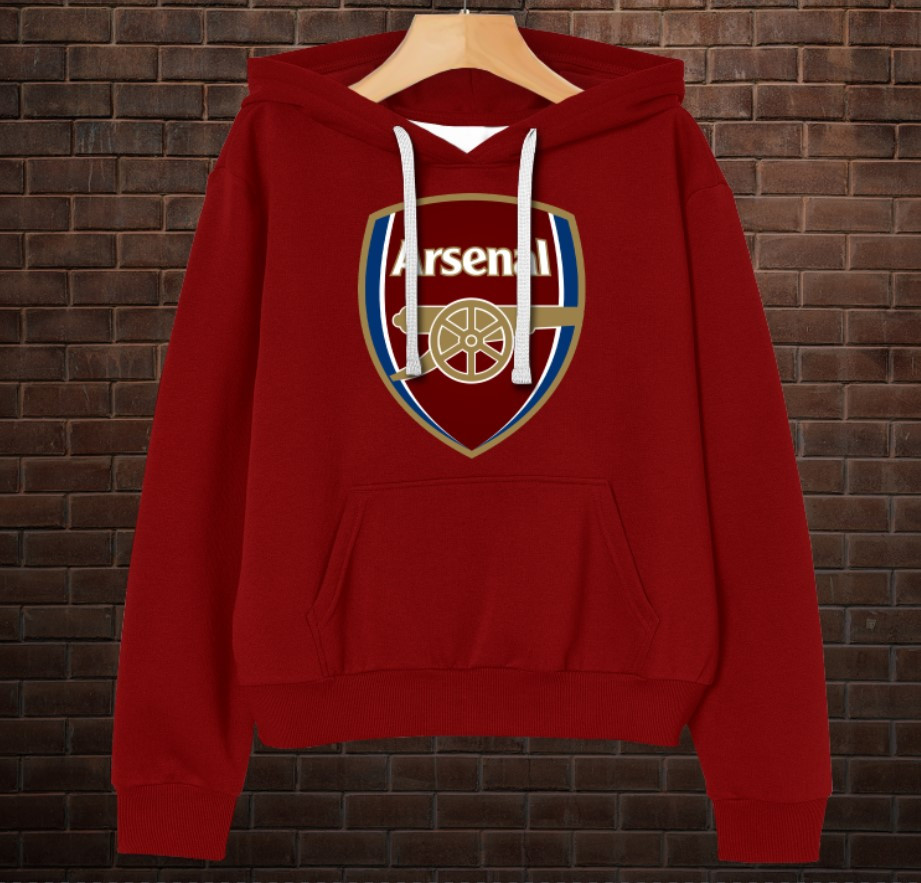 Толстівка Arsenal футбол клуб емблема лого худі оверсайз унісекс ВСІ розміри Преміум тканина