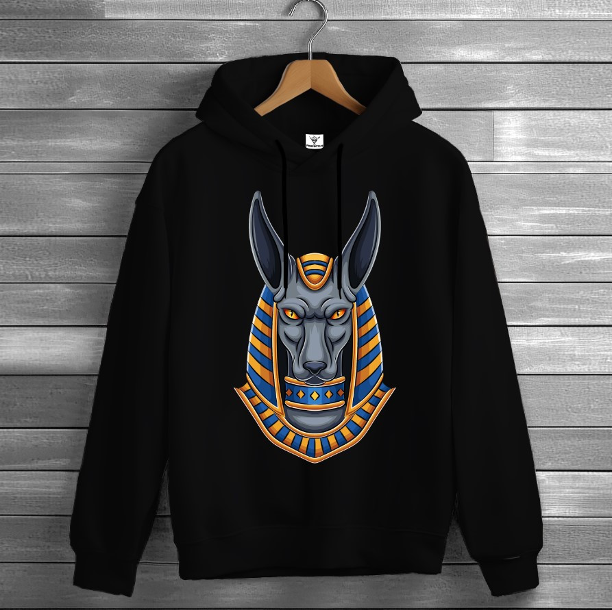 Толстівка Anubis бог єгипет 1 худі оверсайз унісекс ВСІ розміри Преміум тканина
