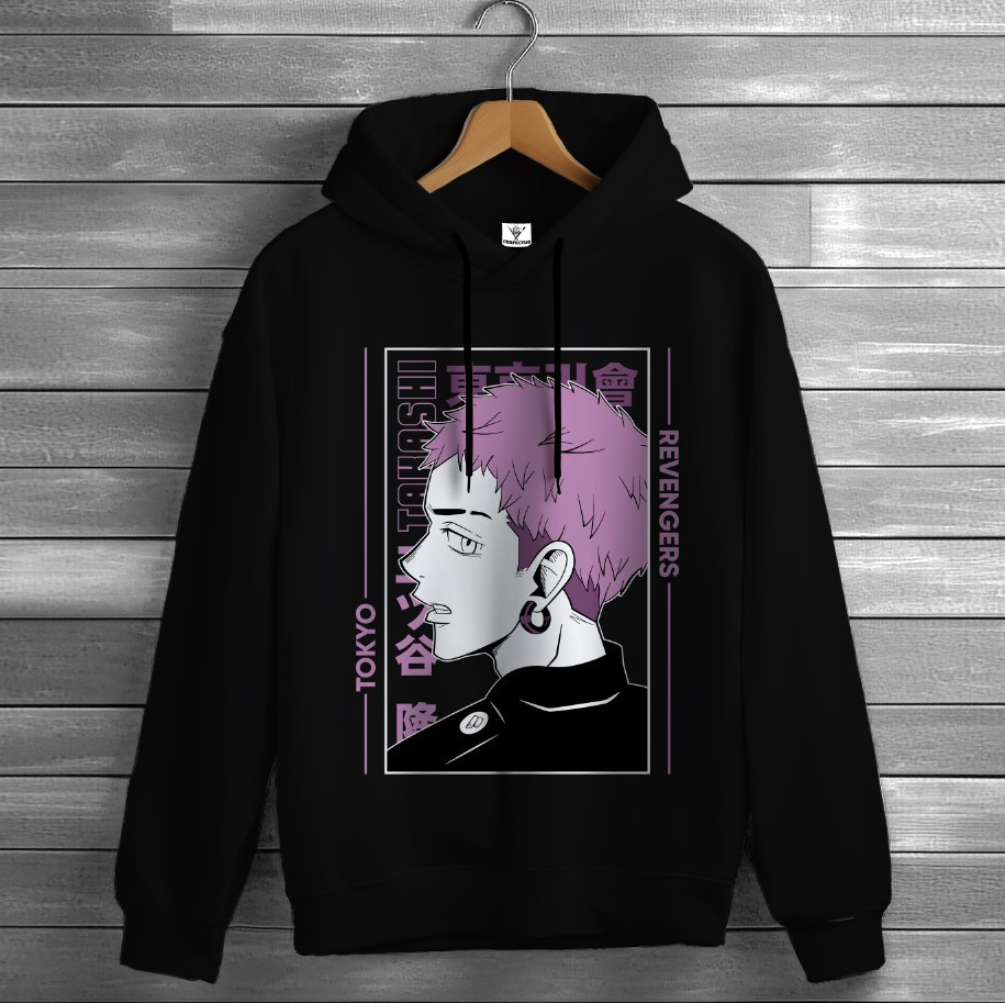 Толстівка Tokyo Revengers аніме вайб Anime Takemichi худі оверсайз унісекс ВСІ розміри Преміум тканина