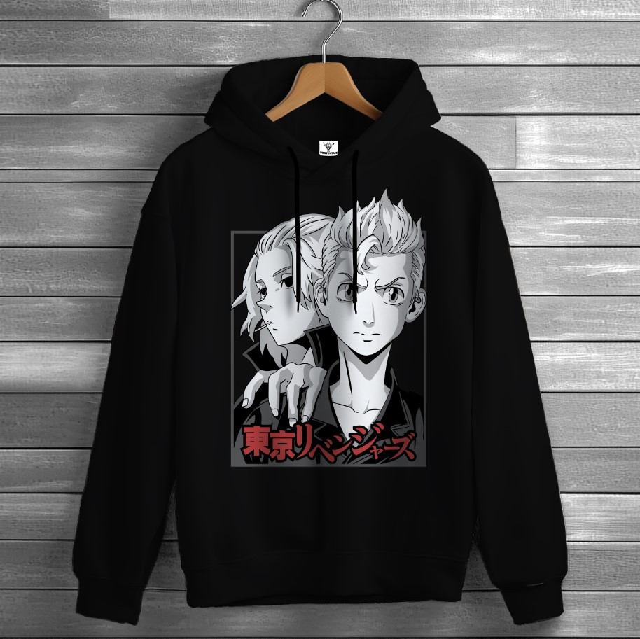 Толстівка Tokyo Revengers аніме вайб Anime 3 худі оверсайз унісекс ВСІ розміри Преміум тканина