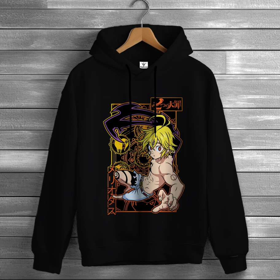 Толстівка The Seven Deadly Sins аніме вайб Anime 2 худі оверсайз унісекс ВСІ розміри Преміум тканина