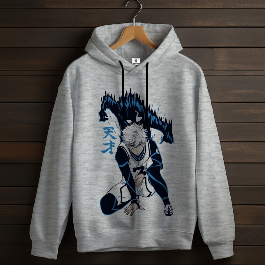 Толстівка Blue Lock аніме вайб Anime манга футбол 5 худі оверсайз унісекс ВСІ розміри Преміум тканина