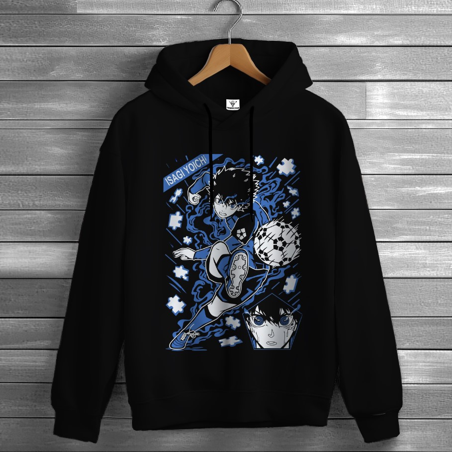 Толстівка Blue Lock аніме вайб Anime манга футбол 2 худі оверсайз унісекс ВСІ розміри Преміум тканина