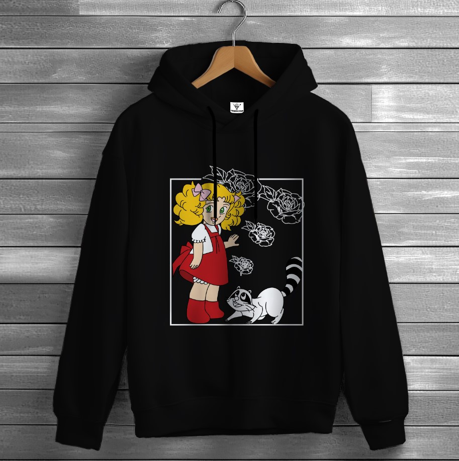 Толстівка Candy Candy аніме вайб Anime манга 2 худі оверсайз унісекс ВСІ розміри Преміум тканина