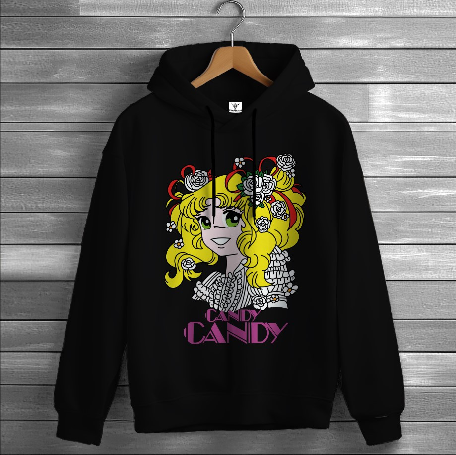 Толстівка Candy Candy аніме вайб Anime манга 1 худі оверсайз унісекс ВСІ розміри Преміум тканина
