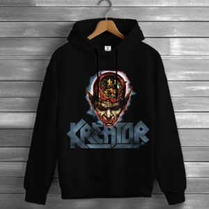 Толстівка Kreator лого гурт рок музика група фанату Rock Band 01 худі оверсайз унісекс ВСІ розміри Преміум тканина