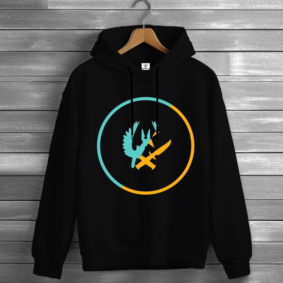 Толстівка Counter Strike гра шутер лого емблема Counter Strike 2 худі оверсайз унісекс ВСІ розміри Преміум тканина