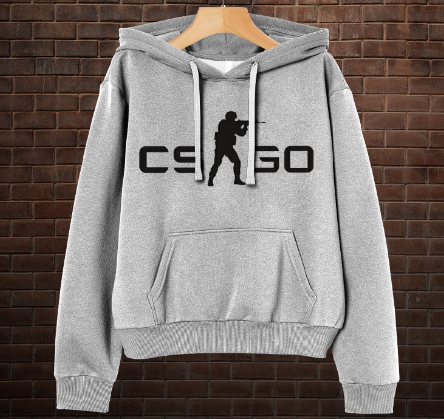Толстівка Counter Strike гра шутер лого емблема Counter Strike худі оверсайз унісекс ВСІ розміри Преміум тканина
