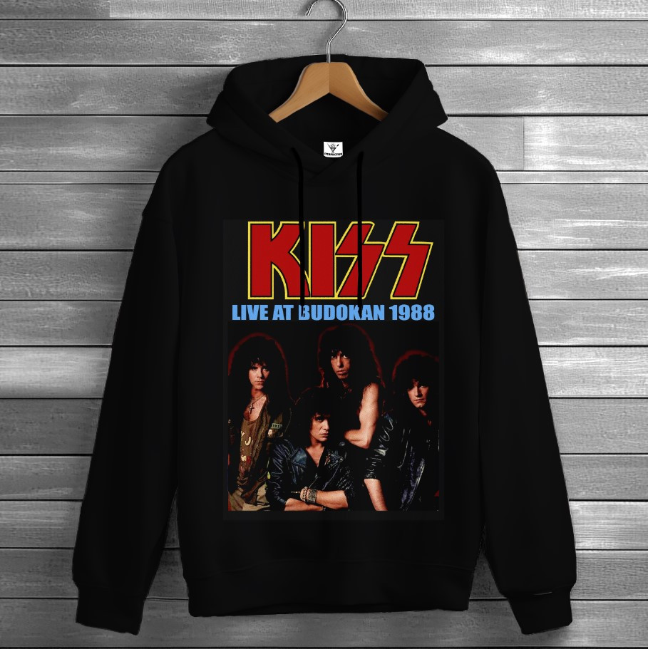 Толстівка Kiss лого гурт рок музика група фанату Rock Band 8 худі оверсайз унісекс ВСІ розміри Преміум тканина