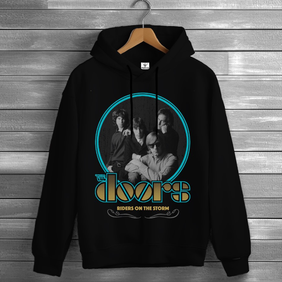 Толстівка The Doors лого гурт рок музика група фанату Rock 1 худі оверсайз унісекс ВСІ розміри Преміум тканина