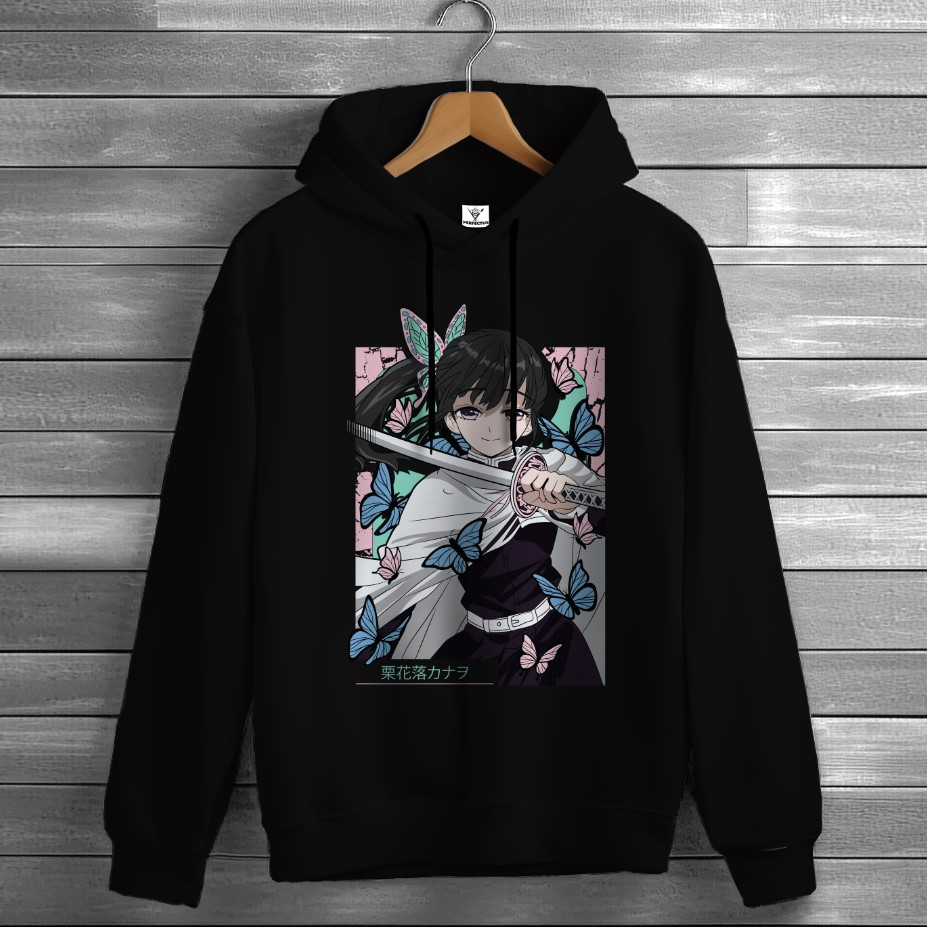 Толстівка Demon Slayer манга Kanao худі оверсайз унісекс ВСІ розміри Преміум тканина