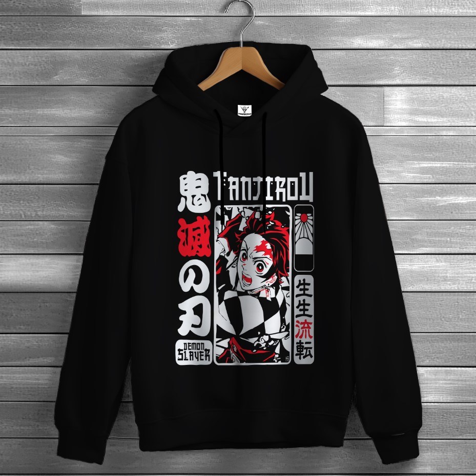 Толстівка Demon Slayer Kamado Tanjiro 9 худі оверсайз унісекс ВСІ розміри Преміум тканина