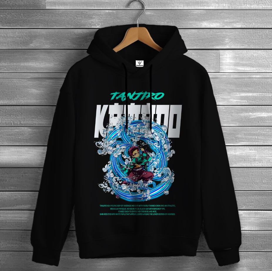 Толстівка Demon Slayer Kamado Tanjiro 58 худі оверсайз унісекс ВСІ розміри Преміум тканина