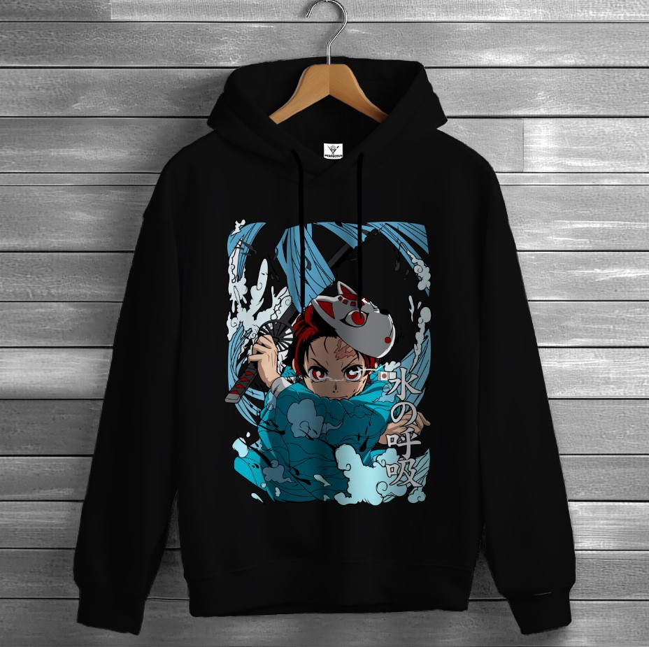 Толстівка Demon Slayer Kamado Tanjiro 4 худі оверсайз унісекс ВСІ розміри Преміум тканина