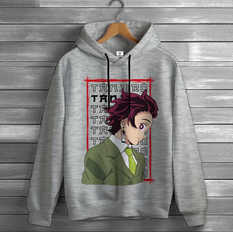 Толстівка Demon Slayer Kamado Tanjiro 15 худі оверсайз унісекс ВСІ розміри Преміум тканина