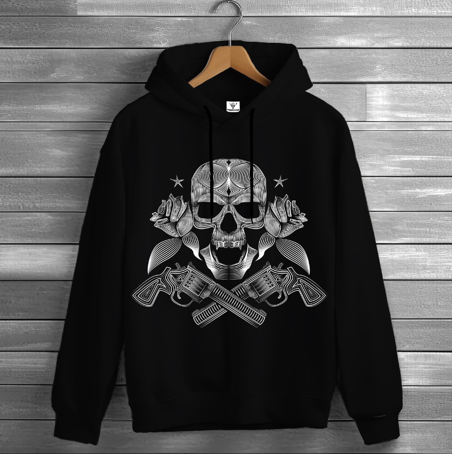 Толстівка Guns N' Roses лого гурт рок музика група 11 худі оверсайз унісекс ВСІ розміри Преміум тканина