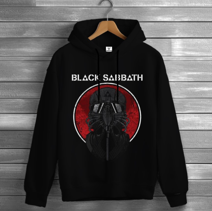 Толстівка Black Sabbath лого гурт рок музика група метал худі оверсайз унісекс ВСІ розміри Преміум тканина