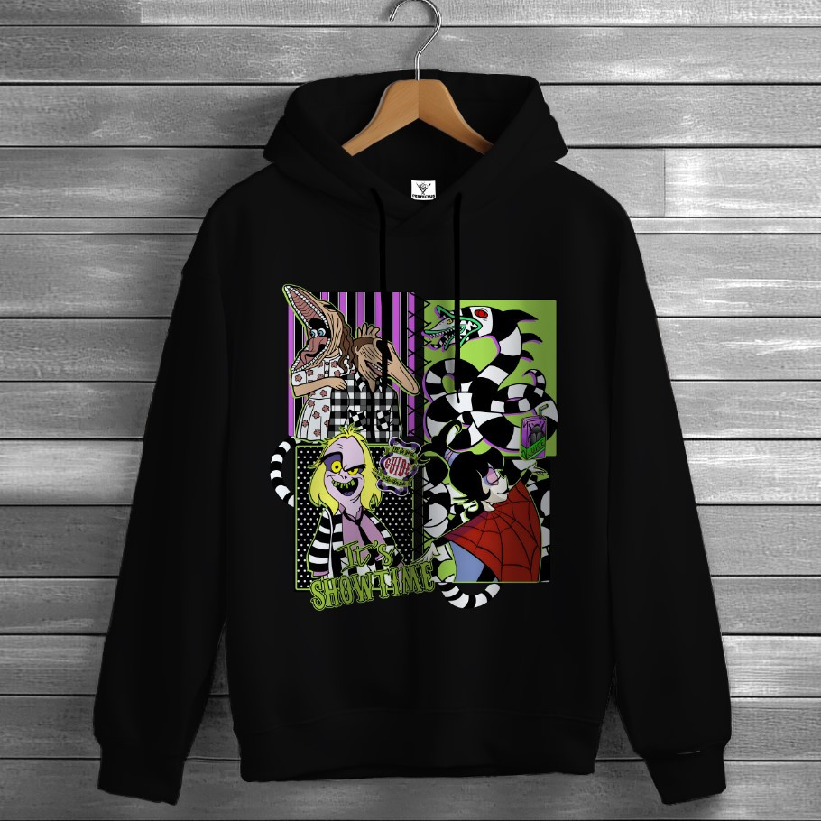 Толстівка Beetlejuice хорор хеловін 85 худі оверсайз унісекс ВСІ розміри Преміум тканина