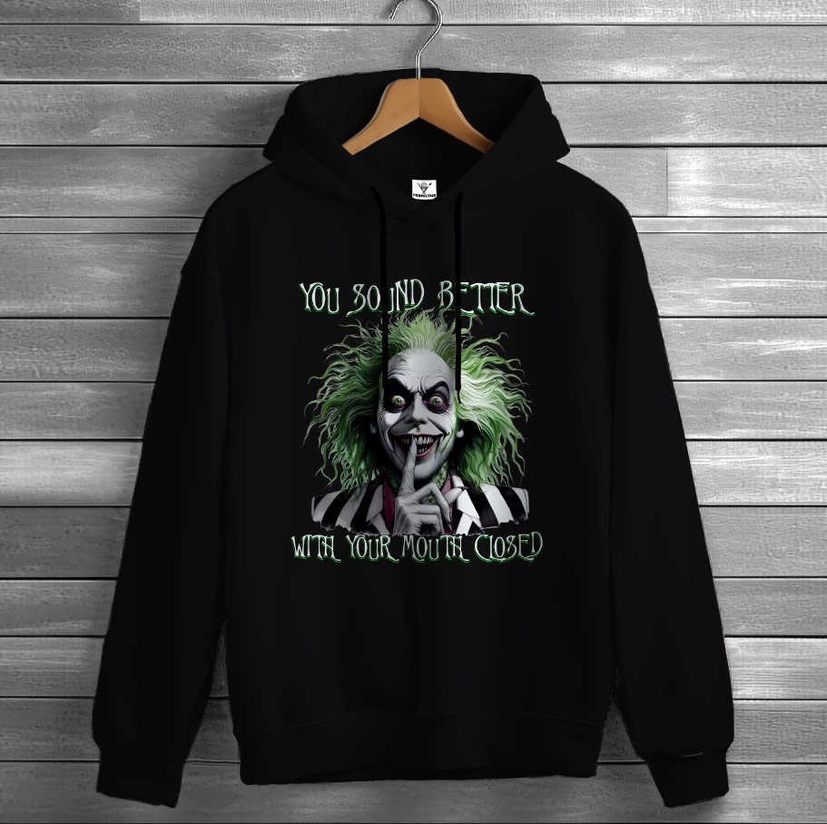 Толстівка Beetlejuice хорор хеловін 8 худі оверсайз унісекс ВСІ розміри Преміум тканина