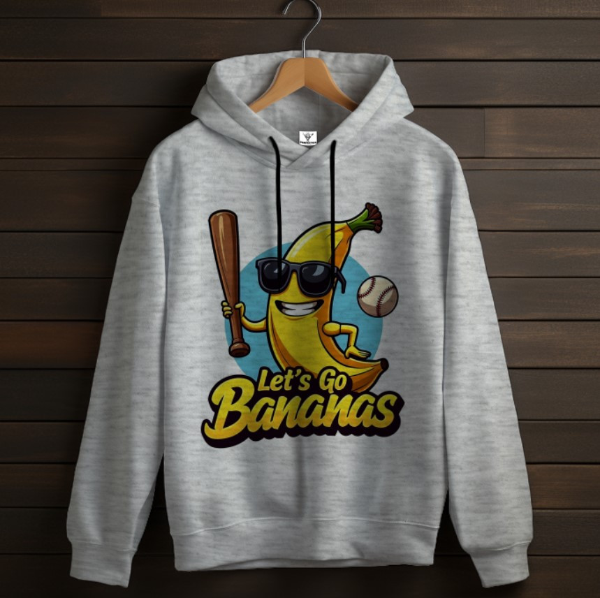 Толстівка Banana банан гра худі оверсайз унісекс ВСІ розміри Преміум тканина