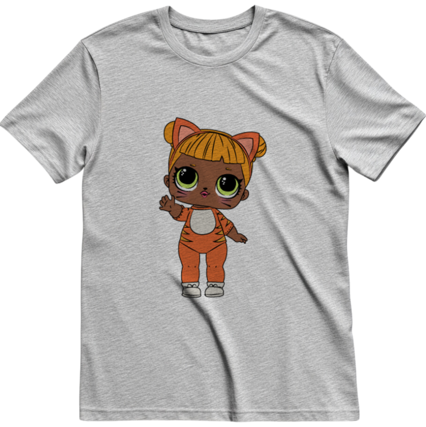 Футболка "LOL Лялька Лол мульт 22" унісекс ВСІ розміри Преміум тканина