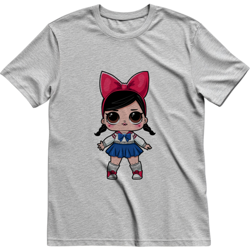 Футболка "LOL Лялька Лол мульт 1" унісекс ВСІ розміри Преміум тканина