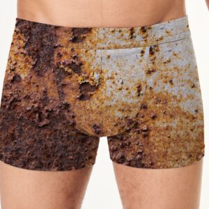 Труси боксери чоловічі Текстура іржі іржавого металу залізо 2 ВСІ розміри Преміум тканина