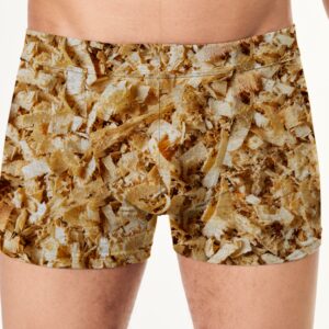 Труси боксери чоловічі Текстура дерев'яної стружки опилки тирса 1 ВСІ розміри Преміум тканина