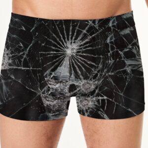 Труси боксери чоловічі Текстура битого скла ВСІ розміри Преміум тканина