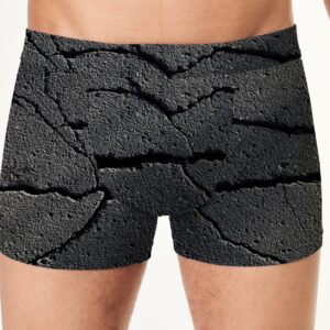 Труси боксери чоловічі Текстура асфальту дороги з тріщинами ВСІ розміри Преміум тканина
