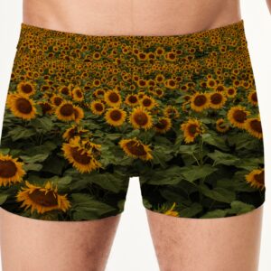 Труси боксери чоловічі Соняшникове поле ВСІ розміри Преміум тканина