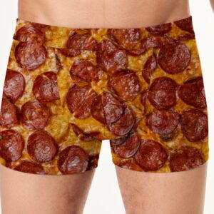 Труси боксери чоловічі Піца з ковбасою ВСІ розміри Преміум тканина