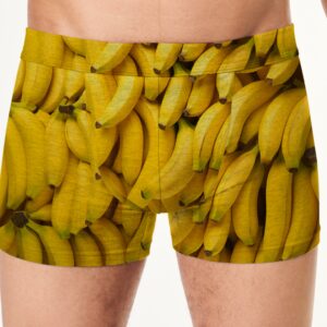 Труси боксери чоловічі З бананами фруктами ВСІ розміри Преміум тканина