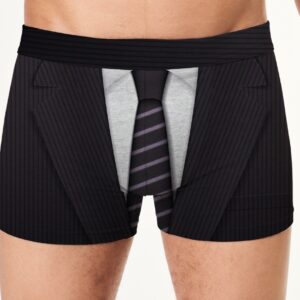 Труси боксери чоловічі Діловий костюм з краваткою прикол ВСІ розміри Преміум тканина