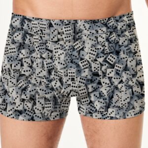 Труси боксери чоловічі Гральні кості кубики ВСІ розміри Преміум тканина