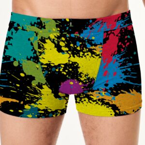 Труси боксери чоловічі Абстракція фарб плями бризки 1 ВСІ розміри Преміум тканина