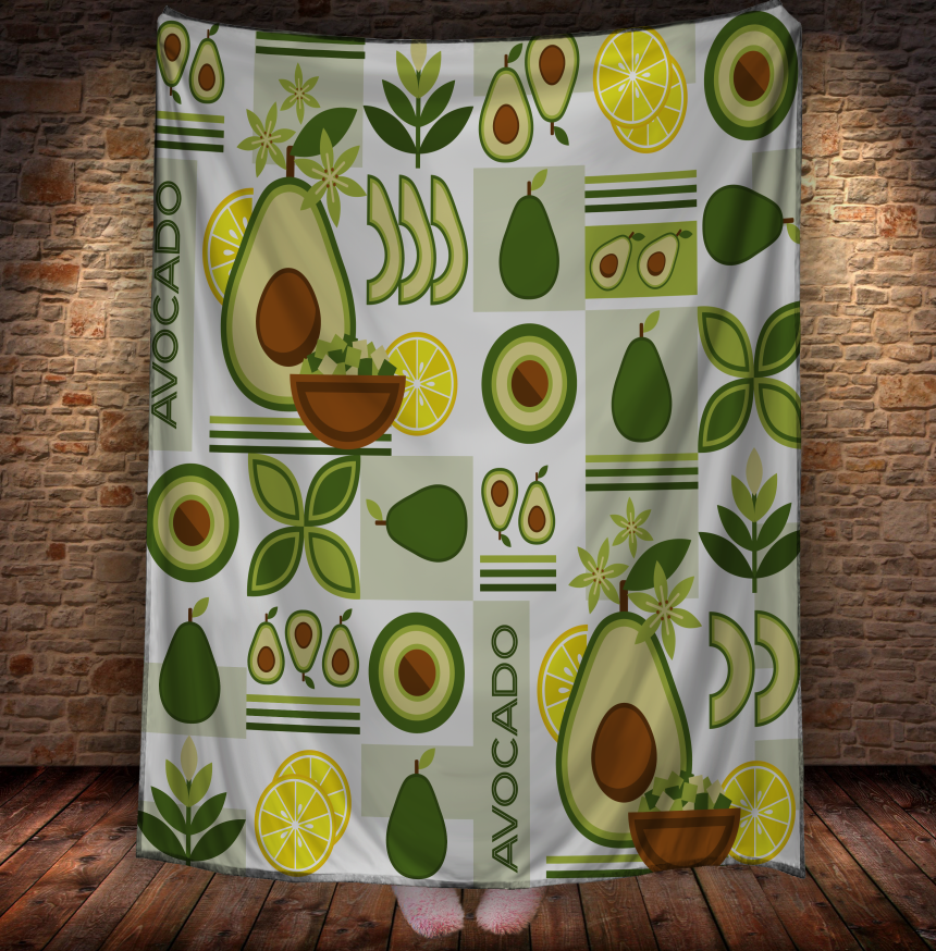 Плед Авокадо 150х200 см