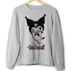 Світшот Куромі Kuromi аніме персонаж оверсайз унісекс Преміум тканина