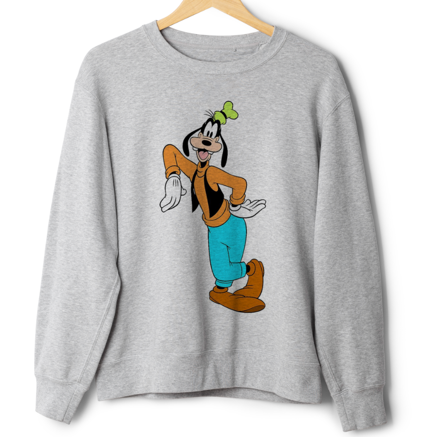 Світшот Гуфі мультик Дісней 1 оверсайз унісекс Преміум тканина