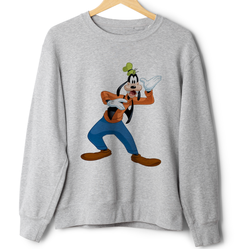 Світшот Гуфі мультик Дісней оверсайз унісекс Преміум тканина