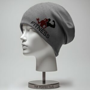 Шапка "Фітнес бодібілдинг спорт" унісекс з принтом ВСІ розміри