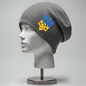 Шапка "Тризуб України 3" унісекс з принтом ВСІ розміри