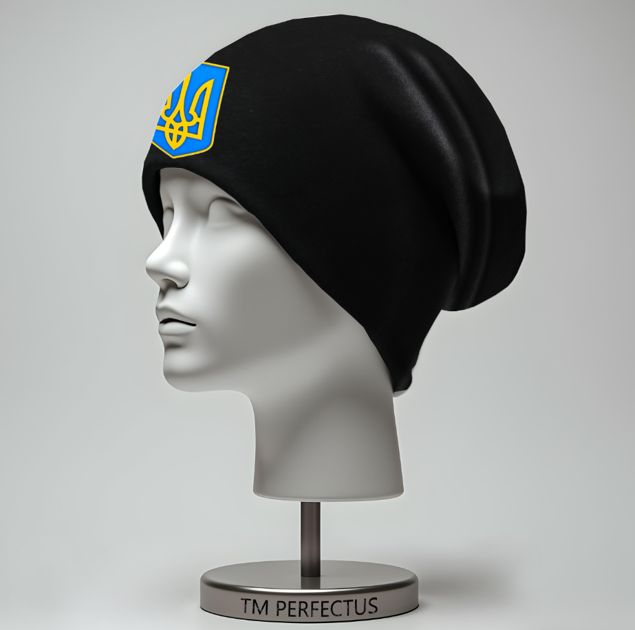 Шапка "Тризуб України" унісекс з принтом ВСІ розміри