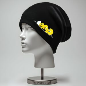 Шапка "Пташка Твіті вилазить з блискавки" унісекс з принтом ВСІ розміри