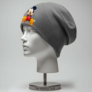 Шапка "Міккі Маус мультик персонаж 1" унісекс з принтом ВСІ розміри