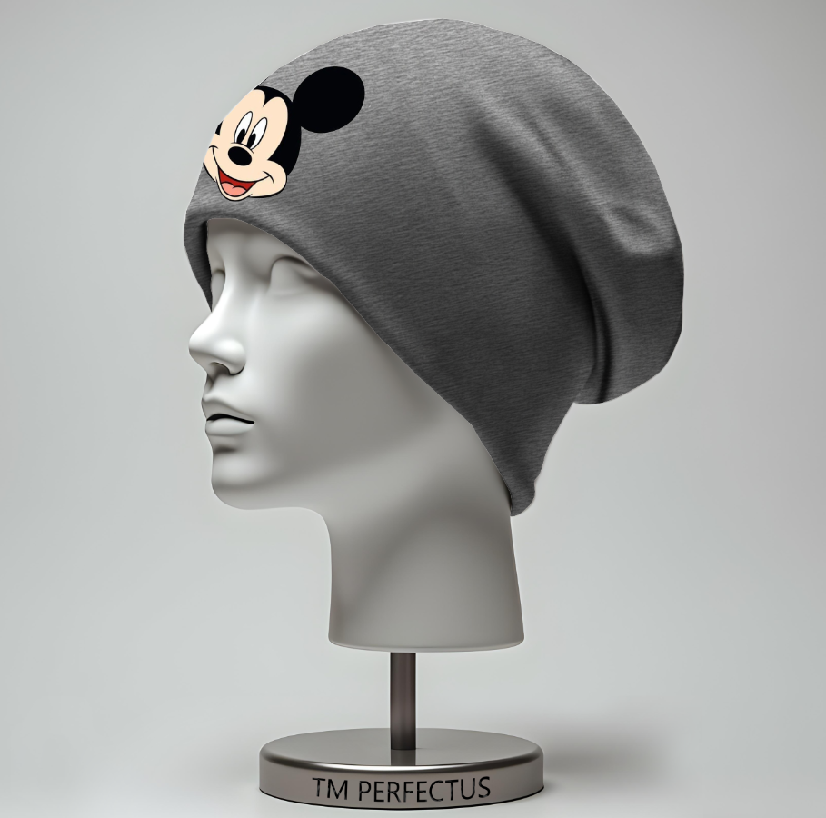 Шапка "Міккі Маус мультик персонаж" унісекс з принтом ВСІ розміри