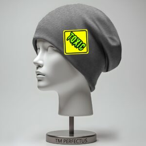 Шапка "Знак токсичний токсік" унісекс з принтом ВСІ розміри
